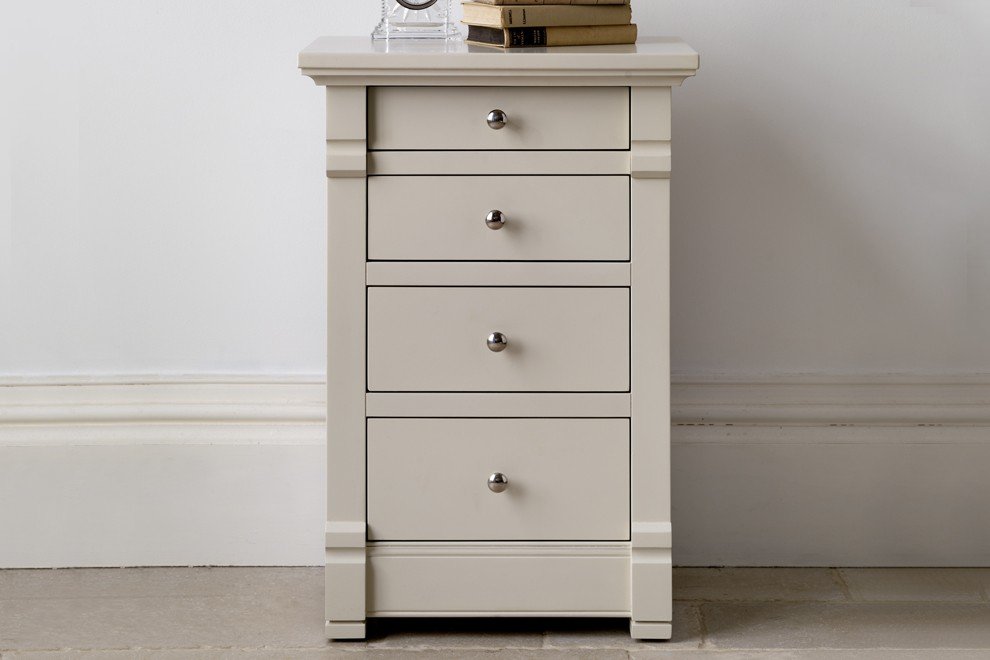 Manoir Luxury Wooden Painted Bedside Chest And So To Bed