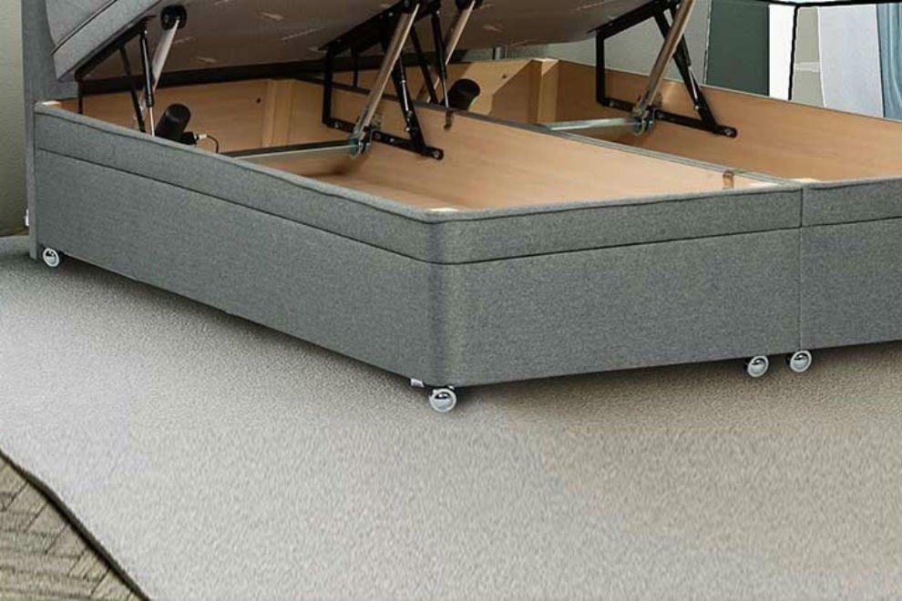 Tempur Moulton Electric Ottoman Divan Bed And So To Bed