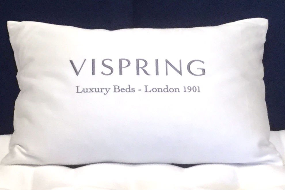 Vispring Hungarian Goose Feather and Down Pillow And So To Bed