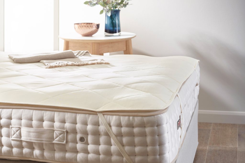 Vispring Quilted Mattress Protector and Pad And So To Bed