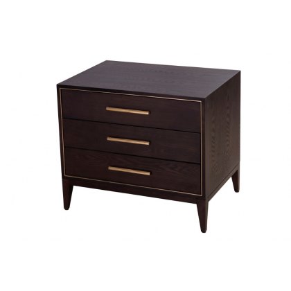 Ortiz 3 Drawer Side Table
