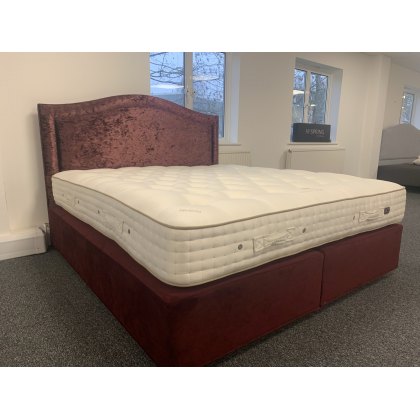Vispring Sublime Superb Mattress& Prestige divan SuperKing& Artemis h/b- Ex Display
