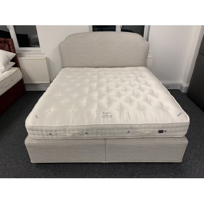 Vispring Lana Mattress and De Luxe Divan Super King Size with Headboard - EX DISPLAY