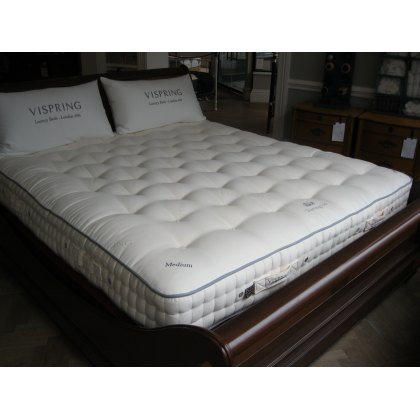 Vispring Dartington Superking Mattress and Bedbase  - Ex Display