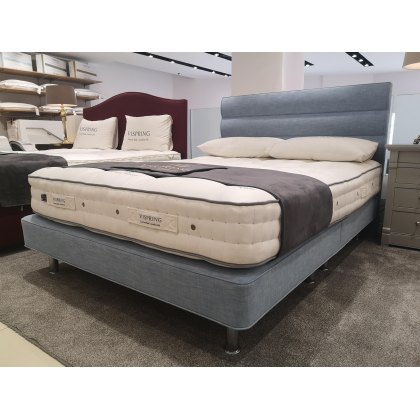 Vispring Herald Superb Divan set with Headboard Kingsize  - EX DISPLAY