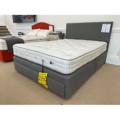 Vispring Herald Superb Kingsize Drawer Divan set with Headboard  - EX DISPLAY