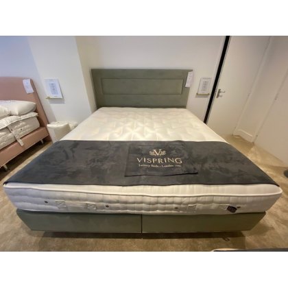 Vispring Baronet Superb Divan Set  Superking Size with Headboard - Ex Display