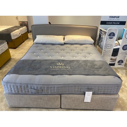 Vispring Shetland Superking Divan set &  Headboard - EX DISPLAY