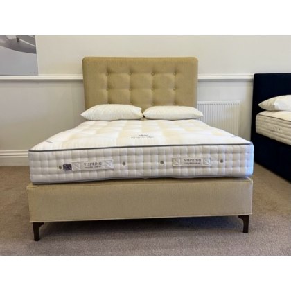 Vispring Kingsbridge Kingsize Divan set with  H/B - Ex Display