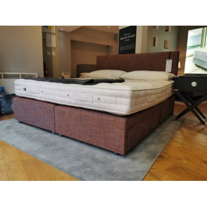 Vispring Elite Superking  Drawer Divan Set & Headboard -Ex Display