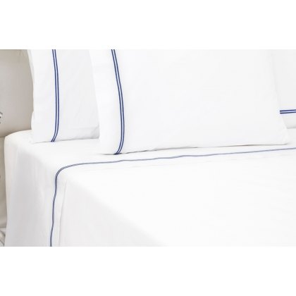 Two Row Satin Cord Flat Sheet Two Row Satin Cord Flat Sheet