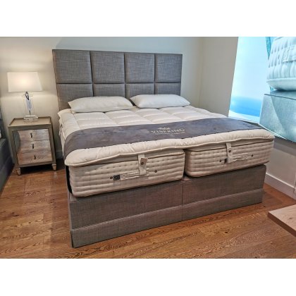 Vispring Emperor Magnificence Mattress Z&L Viceroy Divan set with Atlas Headboard - Ex-Display