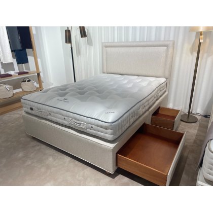 Vispring Herald Superb Divan Set & Headboard - King Size - EX DISPLAY