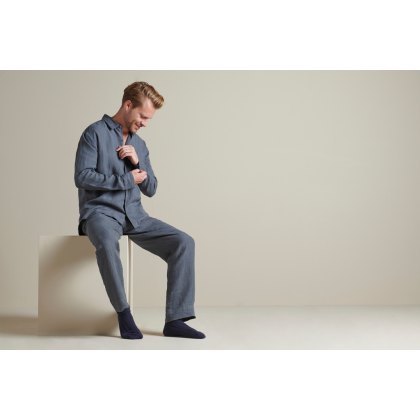 Bedfolk Men's Linen Pyjama Trousers Bedfolk Men's Linen Pyjama Trousers