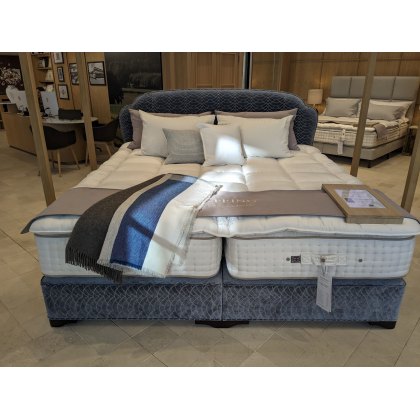 Vispring Large Emperor Magnificence - Z&L Divan set with H/board & Topper - Ex-Display