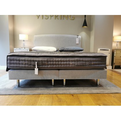 Vispring Herald Superb - Super King Divan Set & Heaven Topper - Ex Display.