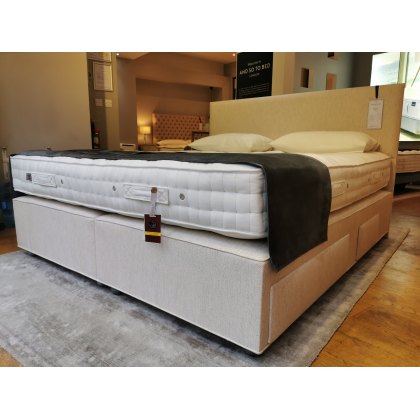 Vispring Elite Super king Drawer Divan Set & Headboard -Ex Display