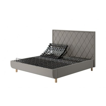 TEMPUR® Arc™ Adjustable Bed with Quilted Headboard TEMPUR® Arc™ Adjustable Bed with Quilted Headboard