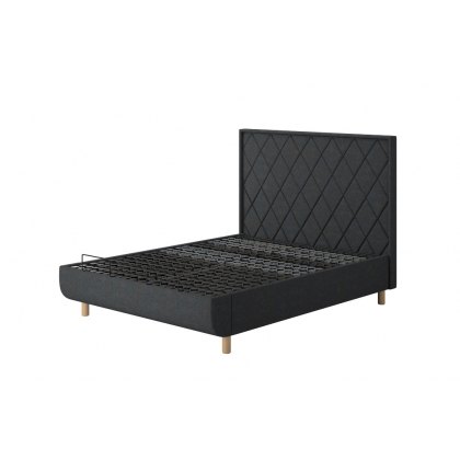 TEMPUR® Arc™ Static Disc Bed with Quilted Headboard