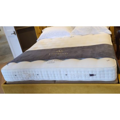 Vispring Shetland Superb Mattress & Bed Base - Superking Size - Ex Display. Vispring Shetland Superb Mattress & Bed Base - Superking Size - Ex Display.