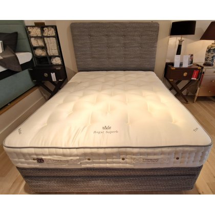 Vispring Regal Superb Drawer Divan Set - King Size - Ex Display