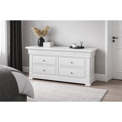 Manoir Painted Dressing Chest - Ex Display.