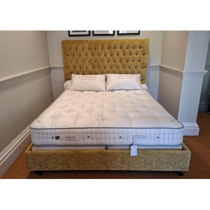 Emilia Grand Bedstead + Vispring Herald Set - Small Superking - Ex Display.