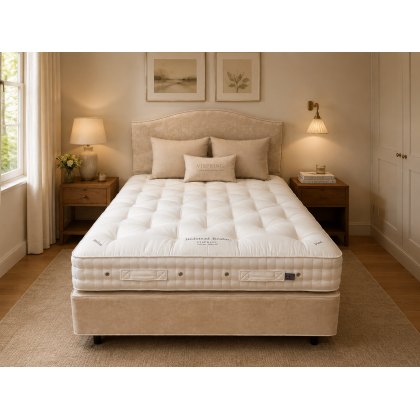 Vispring Bedstead Realm Mattress Divan & headboard - King Size - Ex Display.