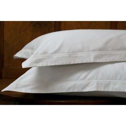 Cross Stitch Oxford Pillowcase Pair