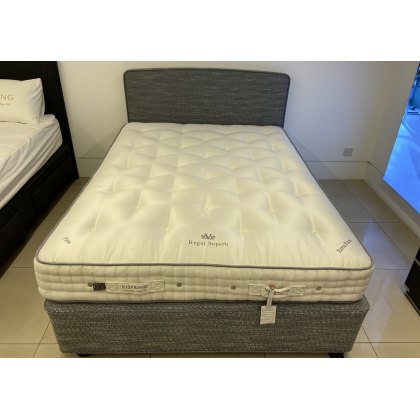 Vispring Regal Superb Draw Divan Set - King Size - Ex Display. Vispring Regal Superb Draw Divan Set - King Size - Ex Display.