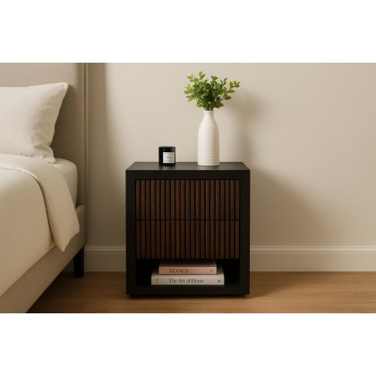 Matteo 2-Drawer Bedside Chest