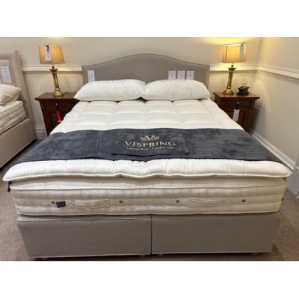 Vispring Baronet Superb Drawer Divan Set + Topper - Small Super King Size - Ex Display.