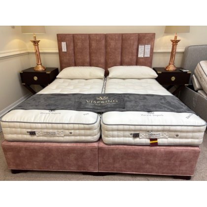 Vispring Herald Superb Zip & Link Divan Set - SuperKing Size - Ex Display