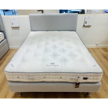 Vispring Herald Superb Divan Set - King Size - Ex Display.