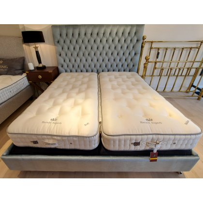 Emilia Grand Bedstead & Vispring Herald Divan Set - Superking - Ex Display.
