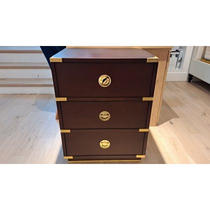 Greenwich 3 Drawer BSU Cherry/Brass - Ex Display