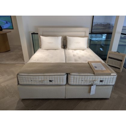 Vispring Regal Superb Divan Set - Superking - Ex Display. Vispring Regal Superb Divan Set - Superking - Ex Display.