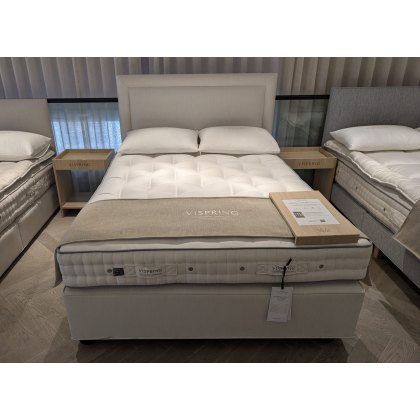 Vispring Herald Superb Divan Set - King Size - Ex Display. Vispring Herald Superb Divan Set - King Size - Ex Display.