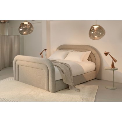 Vispring x Tom Dixon Groove Headboard & Footboard