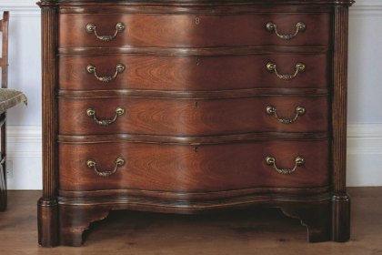 Eclectic Antique Pecan Chest Of Drawers And So To Bed