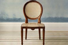 Floral Caned Chair Floral Caned Chair