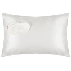 Luxury Silk Pillowcase and Eye Mask Set (only one can be redeemed per order)