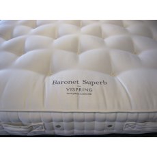 Vispring Baronet Superb Kingsize Mattress Only- Ex Display Vispring Baronet Superb Kingsize Mattress Only- Ex Display