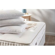 Two Luxury Vispring Pyrenean Duck Feather & Down Square Pillows (65 x 65cm) Two Luxury Vispring Pyrenean Duck Feather & Down Square Pillows (65 x 65cm)