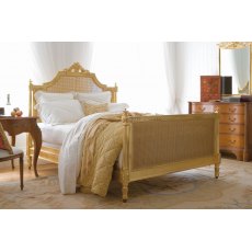 Juliet Gold Leafed Caned Bed Juliet Gold Leafed Caned Bed
