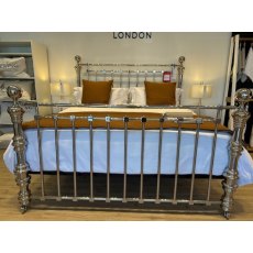 Dickens Nickel Bedstead - Large Emperor - Ex Display.