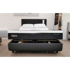Tempur Arc Adjustable Bed + Vertical Headboard - King Size - Ex Display