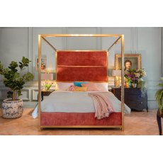 Hoxton Four Poster with Pure Luxe Hybrid Mattress - Ex Display