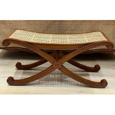 Louis XV Caned Bench - Ex Display