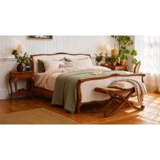 Louis XV Upholstered Bed